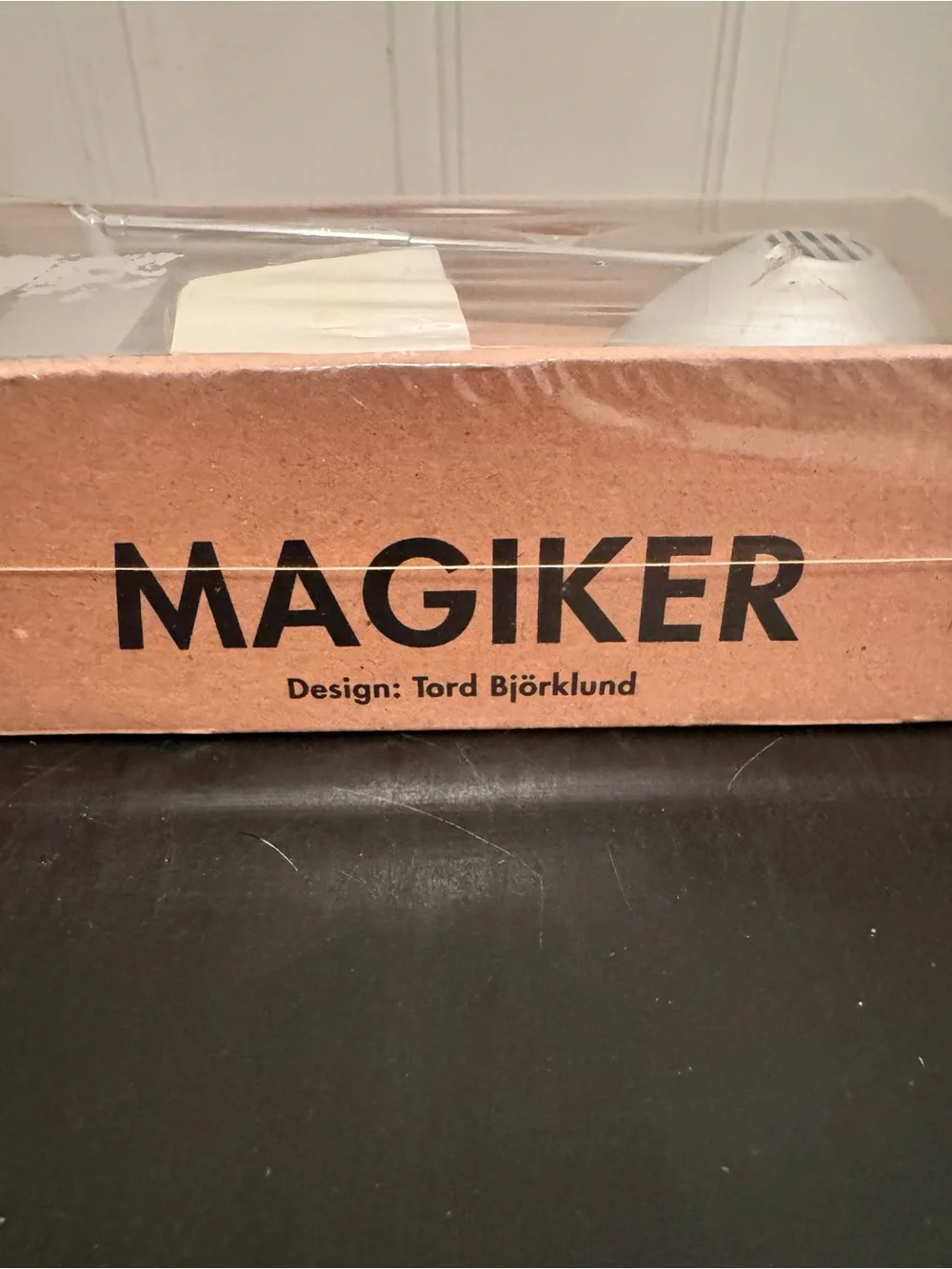 IKEA Magiker Adjustable Desk Bookcase Bookshelf Lamp Silver NEW